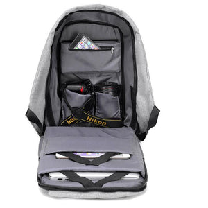 USB Charging Anti Theft Backpack