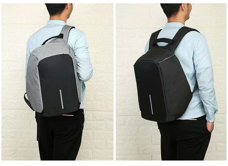 USB Charging Anti Theft Backpack