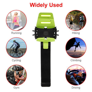 Wrist Armband Phone Holder 180 Degree Rotatable