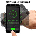 Wrist Armband Phone Holder 180 Degree Rotatable