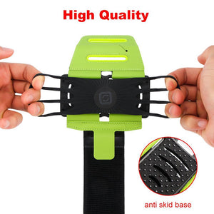 Wrist Armband Phone Holder 180 Degree Rotatable