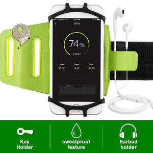 Wrist Armband Phone Holder 180 Degree Rotatable