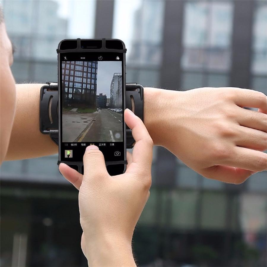 Wrist Armband Phone Holder 180 Degree Rotatable