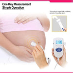 Portable Baby Heartbeat Monitor Pocket Fetal Doppler