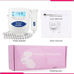 Portable Baby Heartbeat Monitor Pocket Fetal Doppler