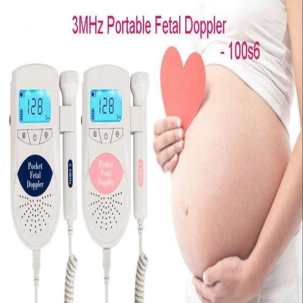 Portable Baby Heartbeat Monitor Pocket Fetal Doppler