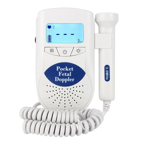 Portable Baby Heartbeat Monitor Pocket Fetal Doppler