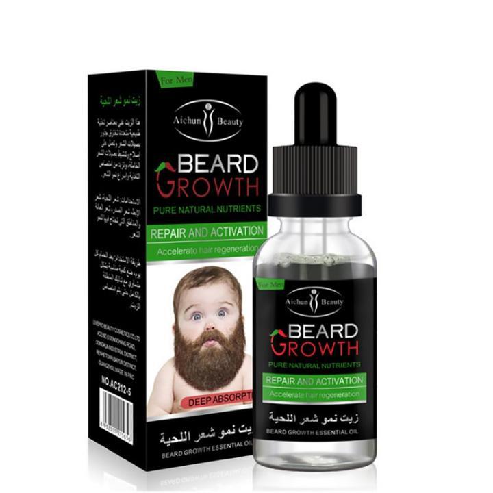 NATURAL ORGANIC BEARD GROWTH OIL