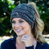Super Comfy Knit Ponytail Beanie