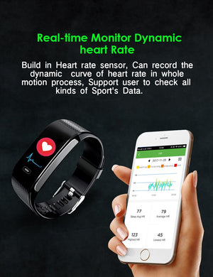 Blood Pressure Smartwatch – Heart Rate Monitor Wrist Watch
