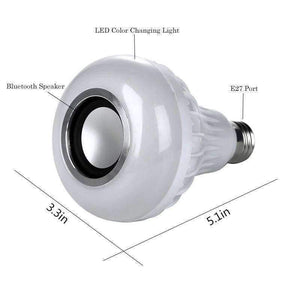 Bluetooth Light Bulb Speaker