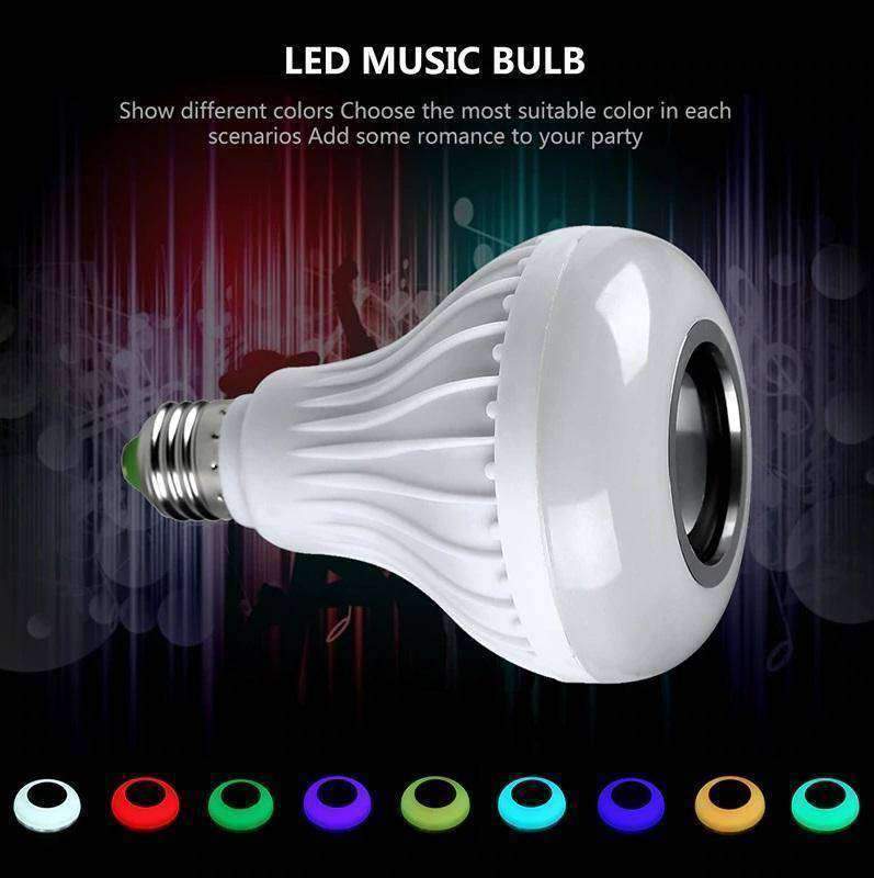 Bluetooth Light Bulb Speaker