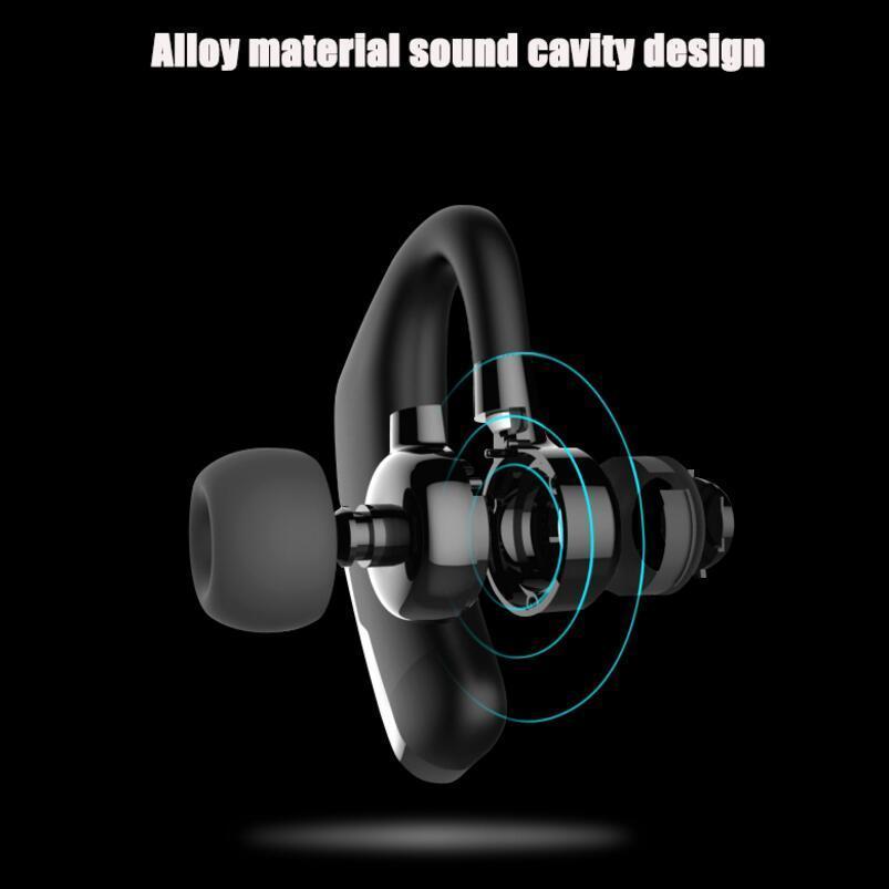 Wireless Bluetooth Earphone Headphone Earbuds Noise Cancelling Set