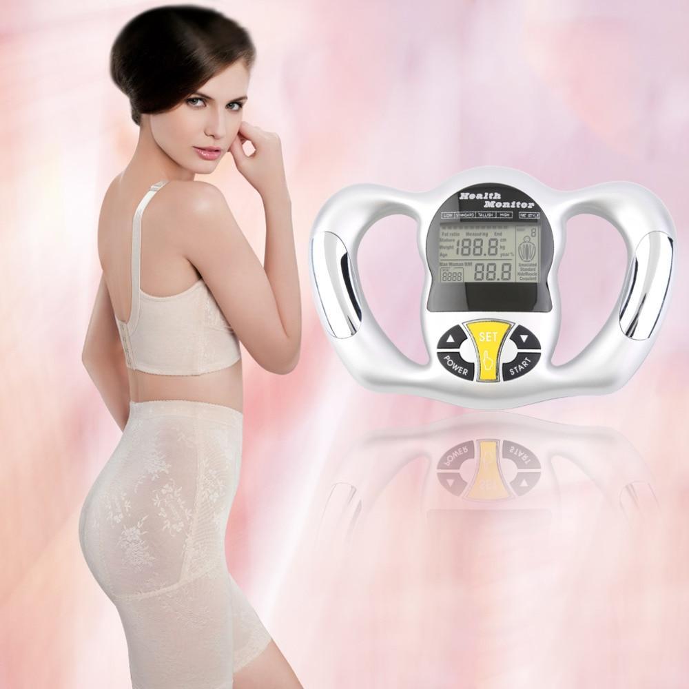 Body Fat Analyzer Monitor BMI Meter Weight Loss Calculator