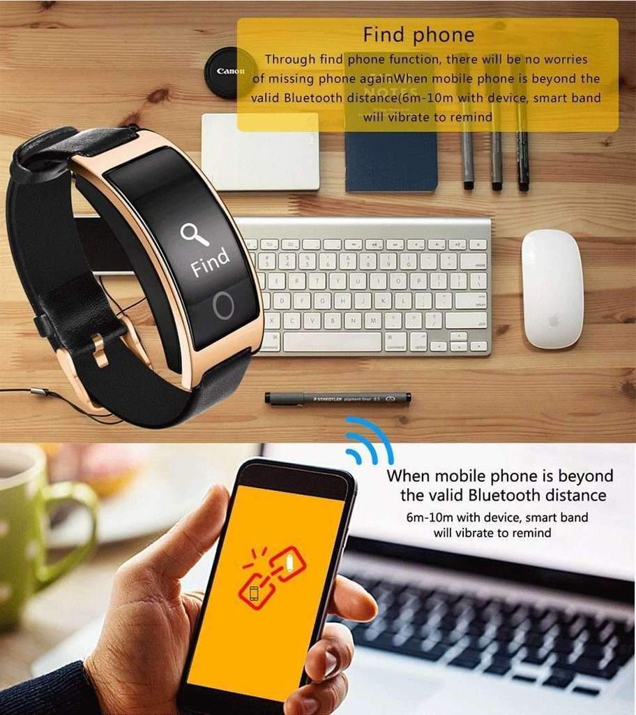 ThinkBand™ Blood Pressure Smart Watch and Heart Rate Monitor