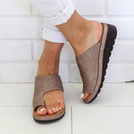 WOMEN COMFY PLATFORM SANDAL SHOES FOR BUNION RECTIFICATION