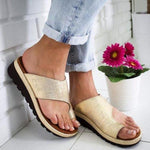 WOMEN COMFY PLATFORM SANDAL SHOES FOR BUNION RECTIFICATION