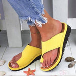 WOMEN COMFY PLATFORM SANDAL SHOES FOR BUNION RECTIFICATION