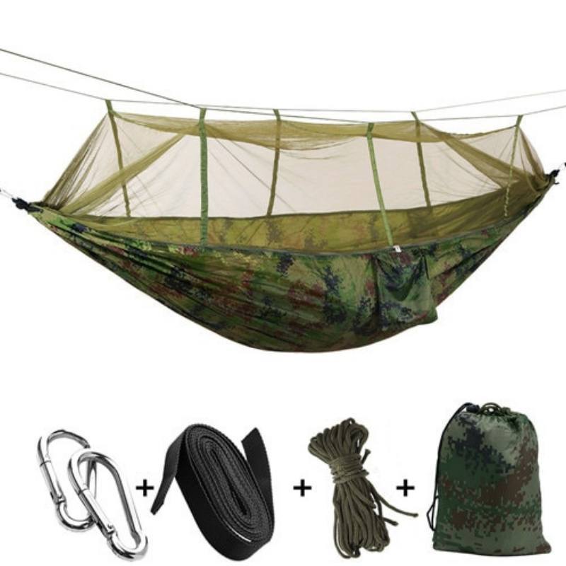 Ultra-light Hanging Camping Tent Hammock with Mosquito Net