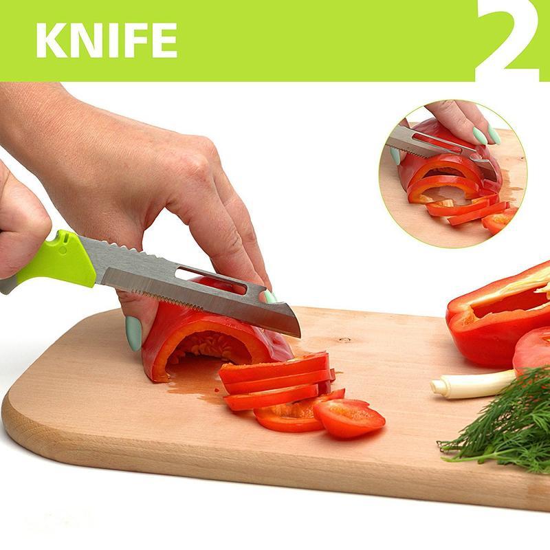 New Clever Smart 6 in 1 Utility Cutter Knife