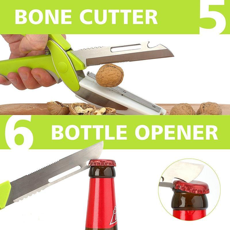 New Clever Smart 6 in 1 Utility Cutter Knife