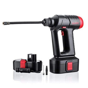 12V CORDLESS TIRE INFLATOR – PORTABLE AUTOMATIC AIR PUMP