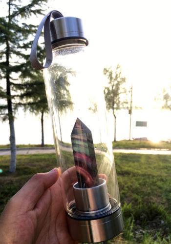 Natural Crystal Water Bottle