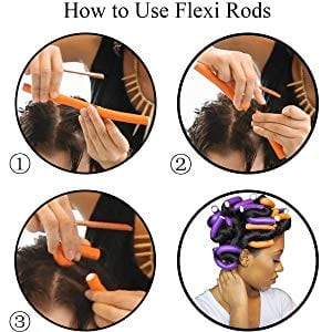 42PC CURLING FLEXI RODS – HIGH QUALITY FLEXIBLE CURLING RODS