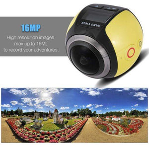 Dash Cam 360 WiFi - 4K Panoramic Camera