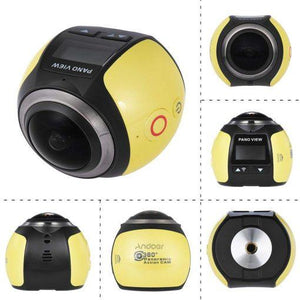 Dash Cam 360 WiFi - 4K Panoramic Camera