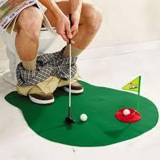 Toilet Golf Set