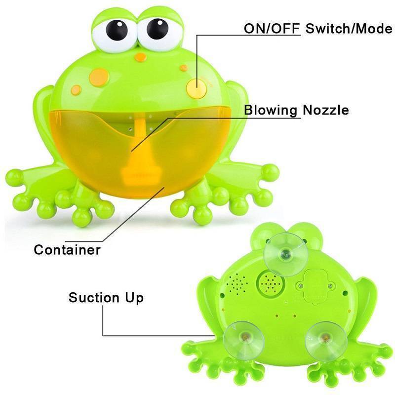 Baby Frog Music Bubbler