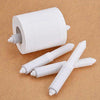 Spindle Paper Loo Toilet Plastic Loaded White Holder Tissue Spring Roller Roll