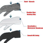 The Best Rechargeable Electric Heated Gloves - Battery Powered Heating Gloves - Unisex