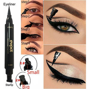 Double Headed Eyeliner Stamp - One Piece