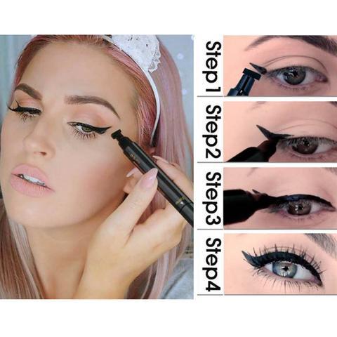 Double Headed Eyeliner Stamp - One Piece