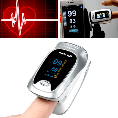 CLEAR READ - FINGERTIP PULSE OXIMETER BLOOD OXYGEN SATURATION MONITOR