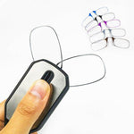 The Original Folding Reading Glasses – Portable Nose Clip Keychain