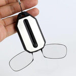 The Original Folding Reading Glasses – Portable Nose Clip Keychain