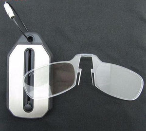 The Original Folding Reading Glasses – Portable Nose Clip Keychain