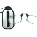 The Original Folding Reading Glasses – Portable Nose Clip Keychain