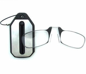 The Original Folding Reading Glasses – Portable Nose Clip Keychain