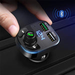 CAR MULTIFUNCTION BLUETOOTH FM TRANSMITTER