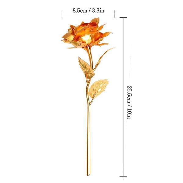 Gold Plated Rose - 24k Golden Rose