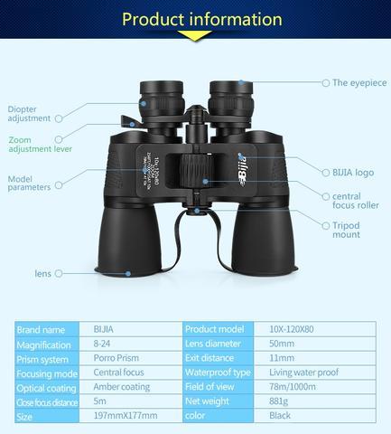 120X80 High Magnification Binoculars