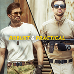 Military Style Tactical Canvas Belt