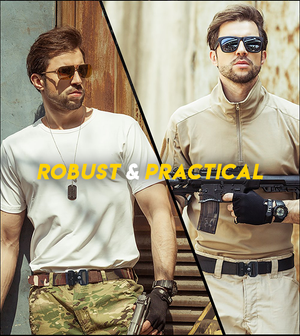 Military Style Tactical Canvas Belt