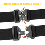 Military Style Tactical Canvas Belt