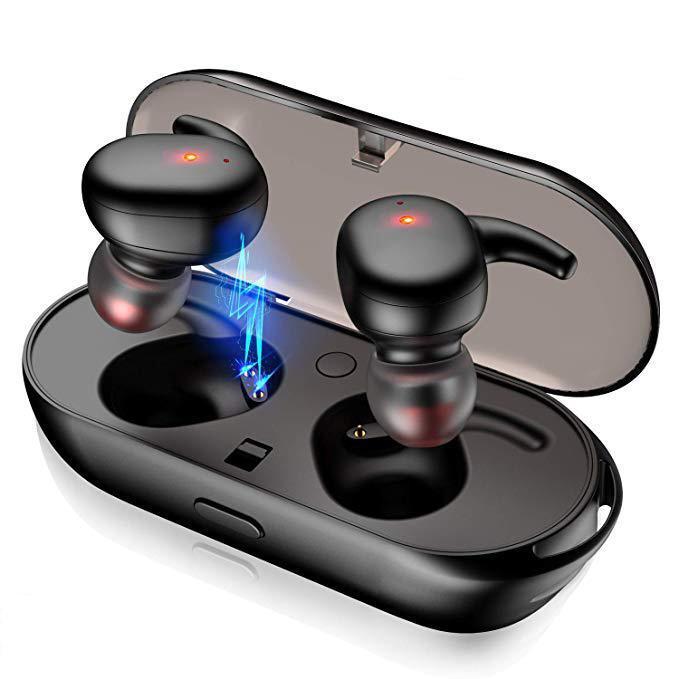 True TWS Wireless Bluetooth 5.0 Waterproof Earbuds Touch control