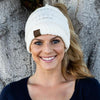 Super Comfy Knit Ponytail Beanie